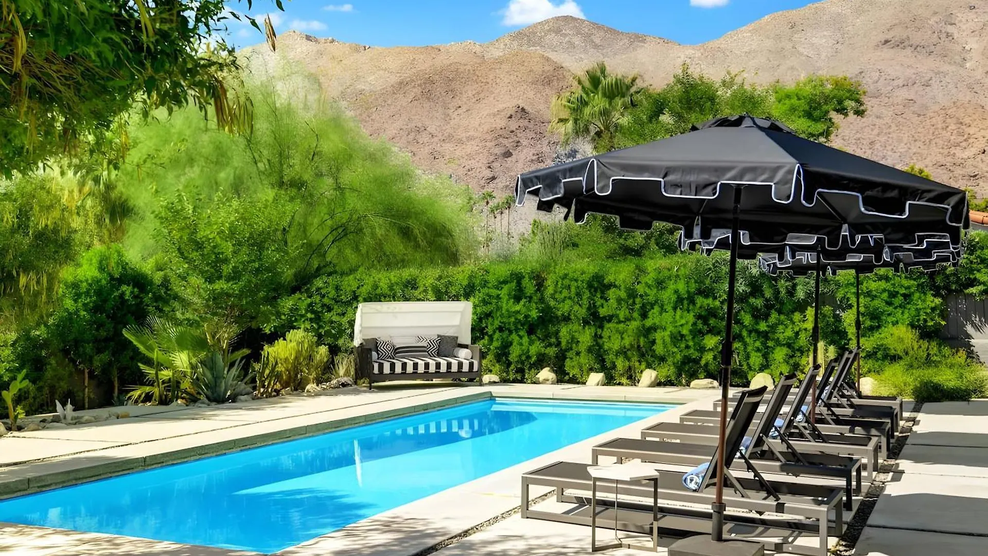Palo Verde By Avantstay Lush Garden Home With Mountain View Pool Bbq Permit4791 Palm Springs