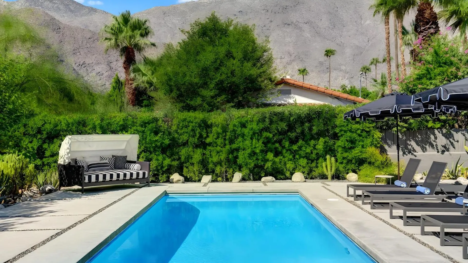 Palo Verde By Avantstay Lush Garden Home With Mountain View Pool Bbq Permit4791 Palm Springs